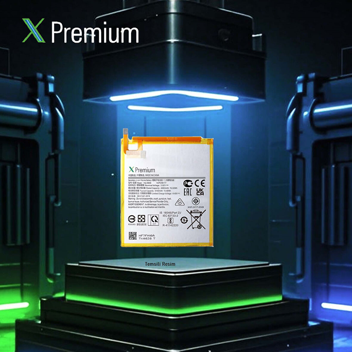 Xpremium Samsung Galaxy Tab A9 Plus SM-X210 Batarya Pil Süper Yüksek Kalite