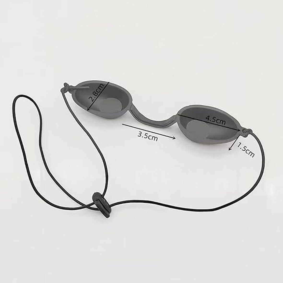 Valkyrie Lazer Epilasyon Ipl Hasta Siyah Ipl Gözlük Işın Koruyucu Ipl Koruyucu Solaryum Lazer Hasta Gözlüğü