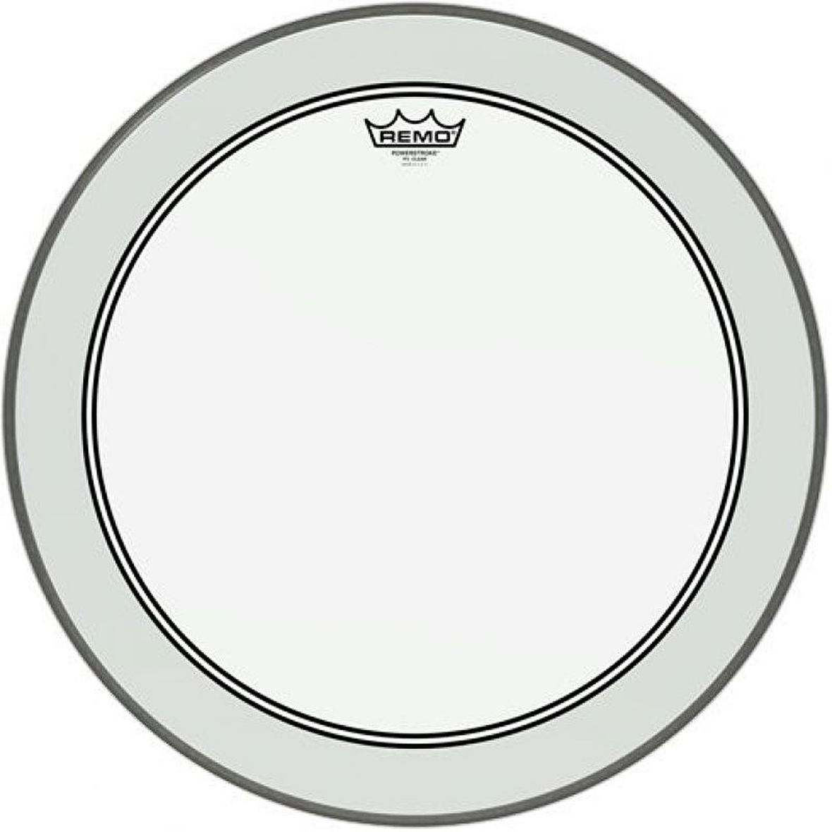 REMO P3-1322-C2- Powerstroke® P3 Şeffaf 22\" Bas Davul Derisi