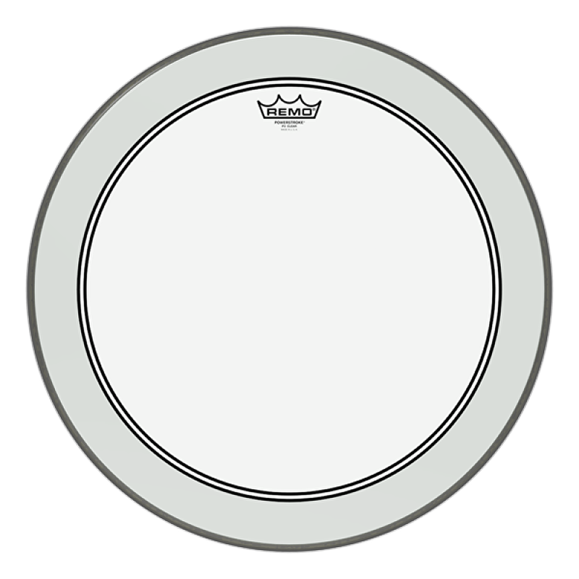 REMO P3-1324-C2 POWERSTROKE® P3 24 inç Bas Davul Derisi