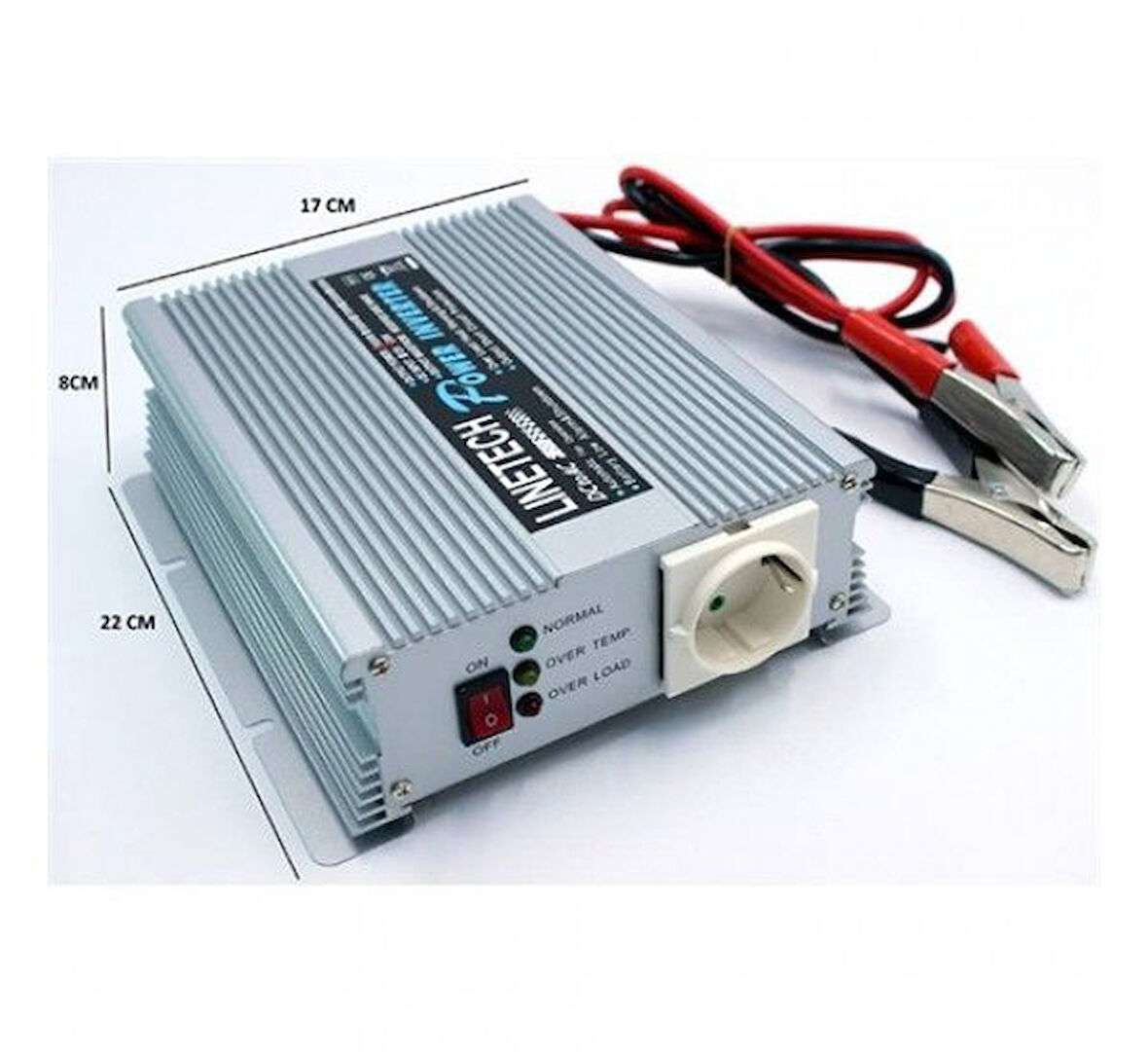 Linetech  12V 600W Modifiye Sinüs Inverter A301-600-12