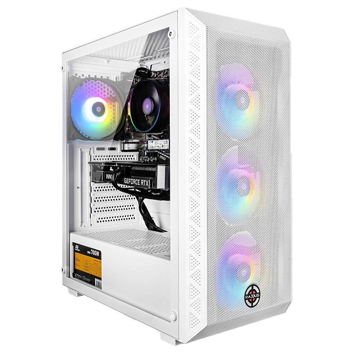 RaXius Nova G2 i7 4060-137A015 i7-13700 64GB 1TBSSD RTX4060 W11P Gaming Masaüstü Bilgisayar
