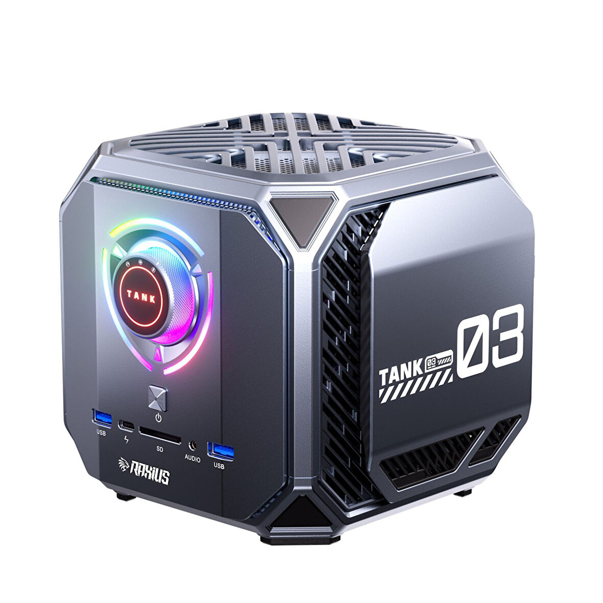 RaXius Vector GT-I129.3080A004 i9-12900H 16GB 1TBSSD+1TBSSD RTX3080 FreeDOS Mini PC