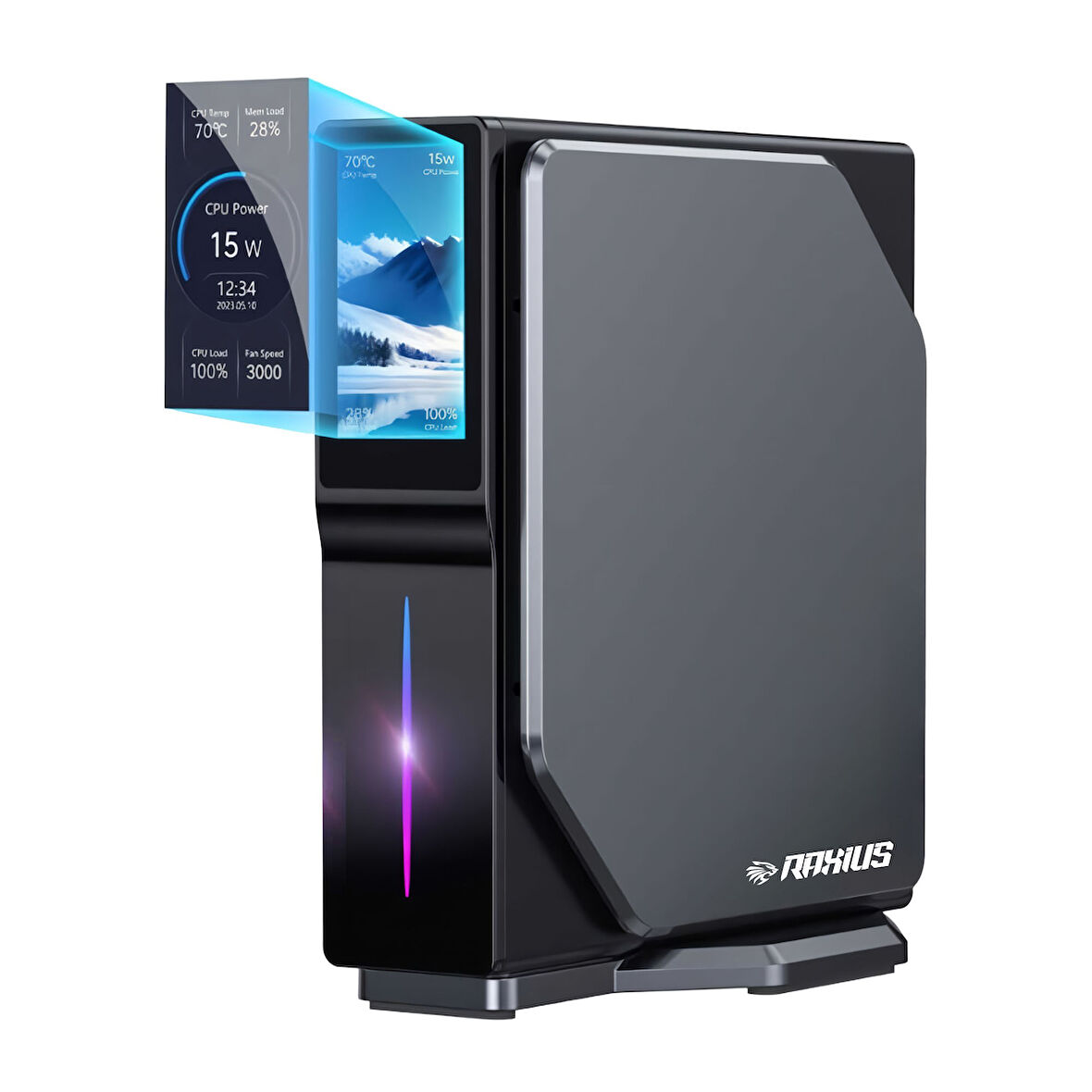RaXius Momentum ND-I15A005 N150 16GB 512SSD FreeDOS Mini PC