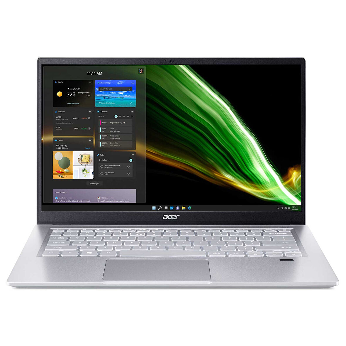 Acer Swift 3 SF314-43-R09W NX.AB1EY.00C002 Ryzen7 5700U 16GB 512SSD 14" FHD W11P Dizüstü Bilgisayar