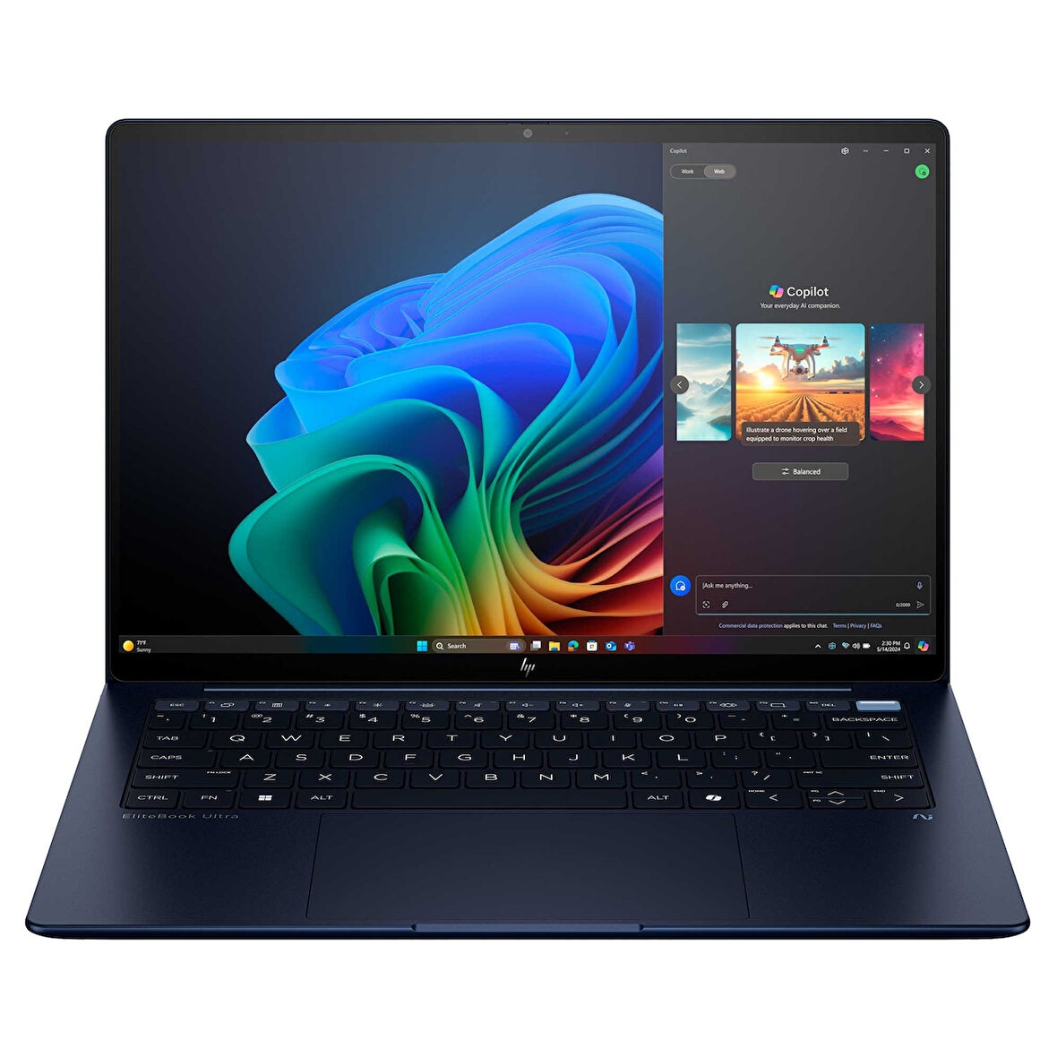 HP EliteBook Ultra G1i B68YZET002 Ultra5 228V 32GB 1TBSSD 14" 2.8K W11P Dizüstü Bilgisayar