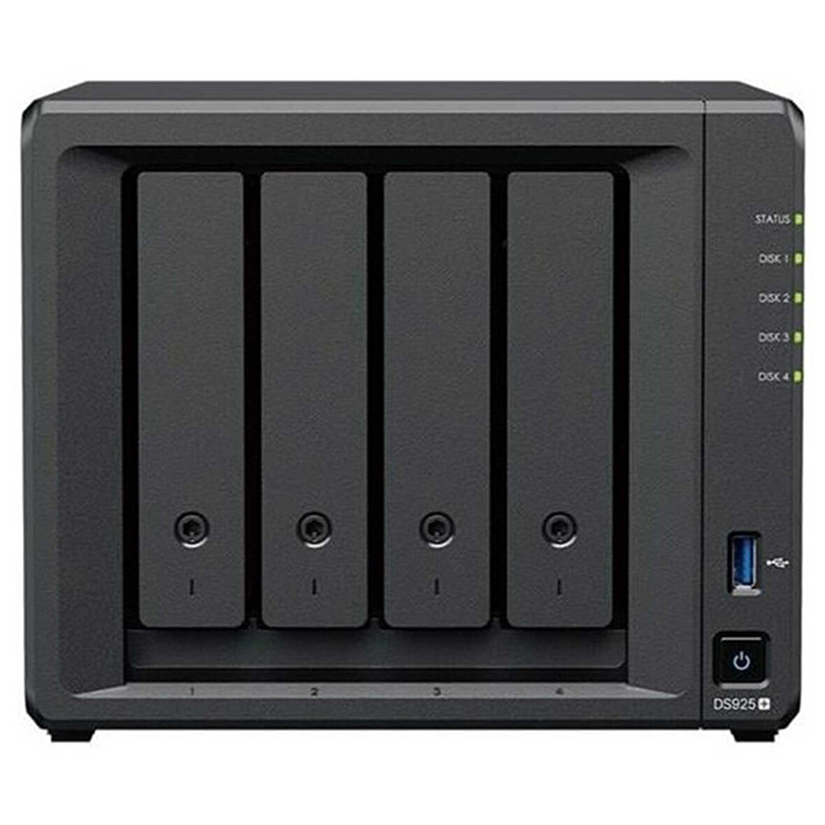 Synology DS925+007 4GB 2x4TBHDD 4x3.5" SATA Desteği RAID NAS Depolama Ünitesi