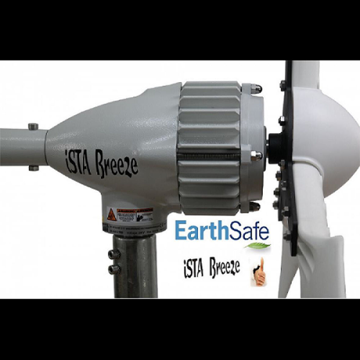 İSTA-BREEZE İ-700 WATT 48 V Rüzgar Türbini + Hibrit Şarj Kontrol Cihazı