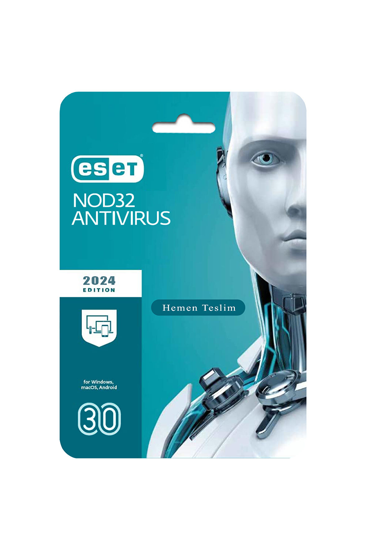 Eset Nod 32 Antivirüs 4 Cihaz 1 Yıl Dijital Lisans Anahtarı