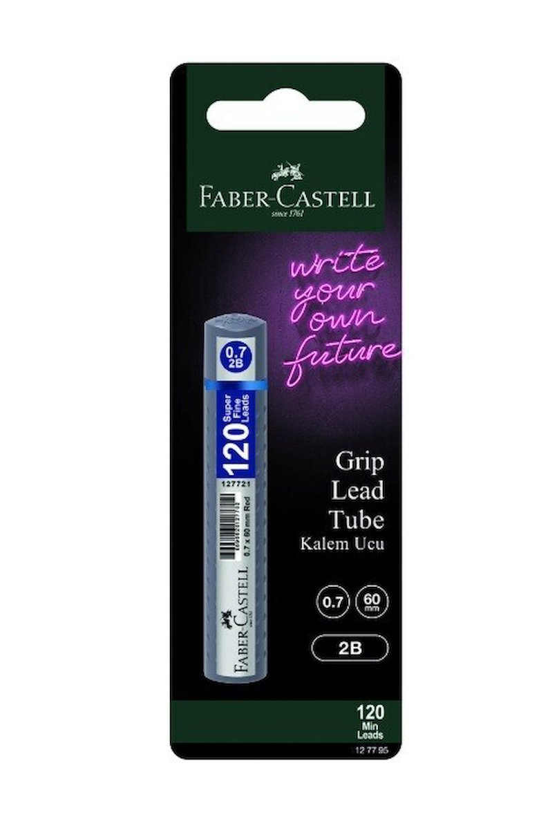 Faber-Castell Min Versatil Kalem Ucu Blister Grip Genz 0.7 120Li 5600127795000 (Karışık Renk 1 Adet)