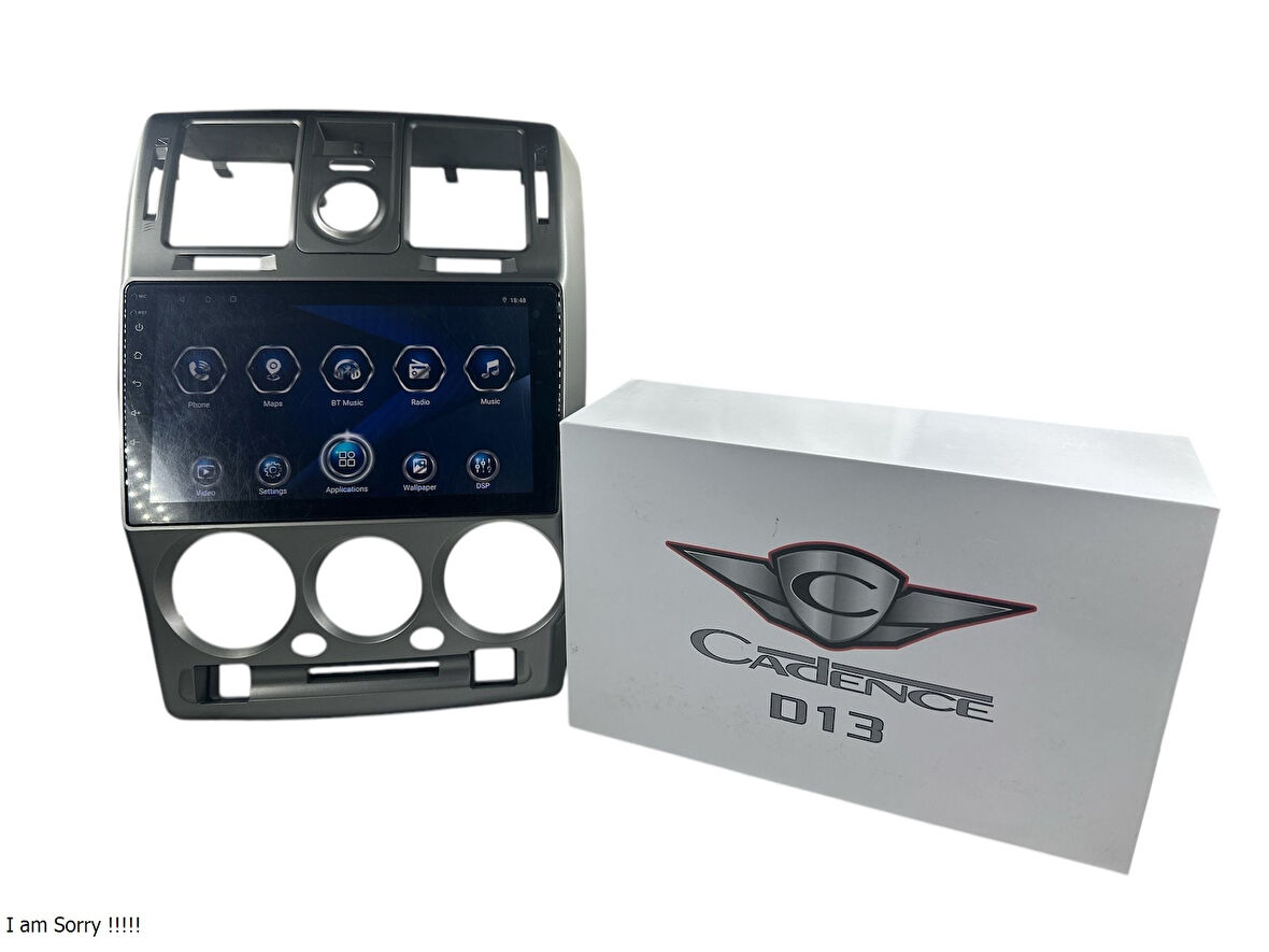 HYUNDAİ GETZ 2002-2011 CADENCE D13 YENİ SERİ İŞLEMCİLİ PRO OEM MULTİMEDİA