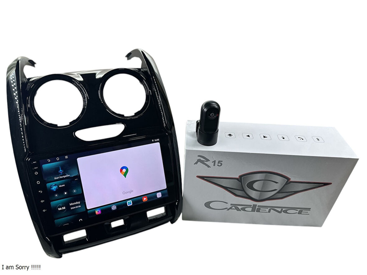 DACİA DUSTER 2015-2018 CADENCE R15 (DVR KAYIT CİHAZI HEDİYE) PRO OEM MULTİMEDİA