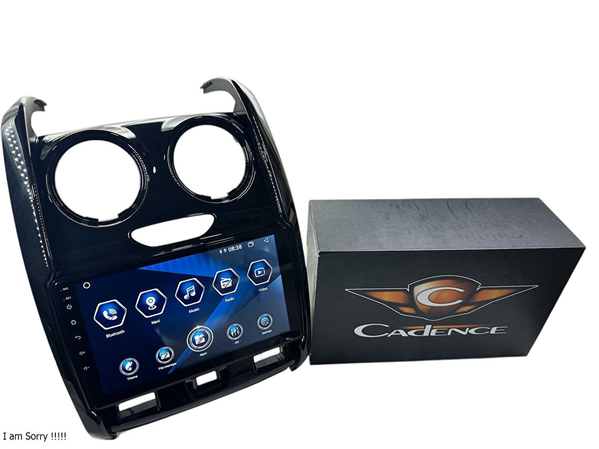 DACİA DUSTER 2015-2018 CADENCE T5 İŞLEMCİLİ PROFESYONEL 360 CAM DESTEKLİ OEM MULTİMEDİA