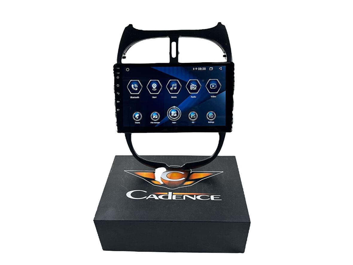 PEUGEOT 206 2006-2011 CADENCE T5 İŞLEMCİLİ PROFESYONEL 360 CAM DESTEKLİ OEM MULTİMEDİA