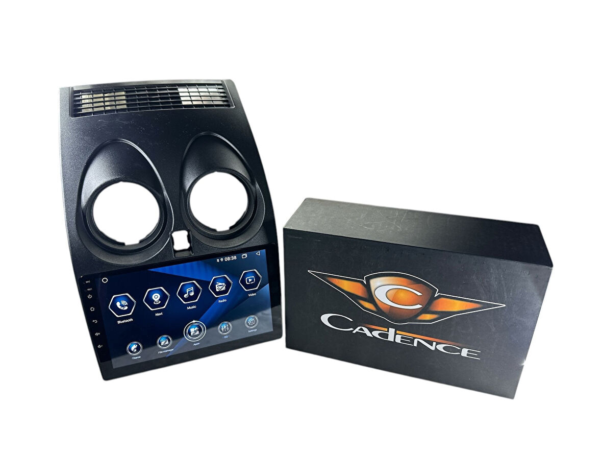 NİSSAN QASHQAİ 2008-2013 CADENCE T5 İŞLEMCİLİ PROFESYONEL 360 CAM DESTEKLİ OEM MULTİMEDİA
