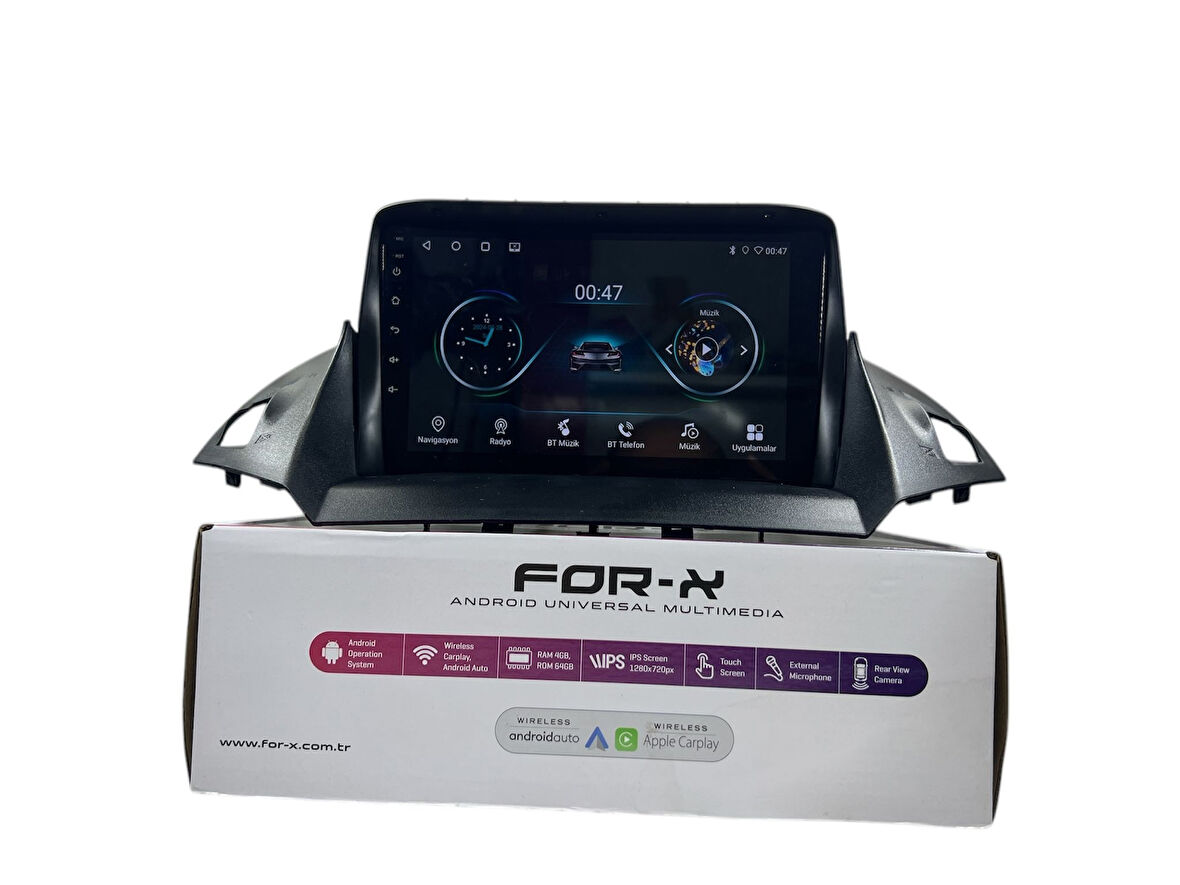 KUGA-C MAX 2013-2018 FORX 4-64 PROFESYONEL OEM MULTİMEDİA