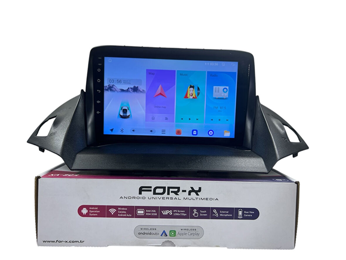 KUGA-C MAX 2013-2018 FORX 2-32 YENİ SERİ İŞLEMCİLİ PRO OEM MULTİMEDİA
