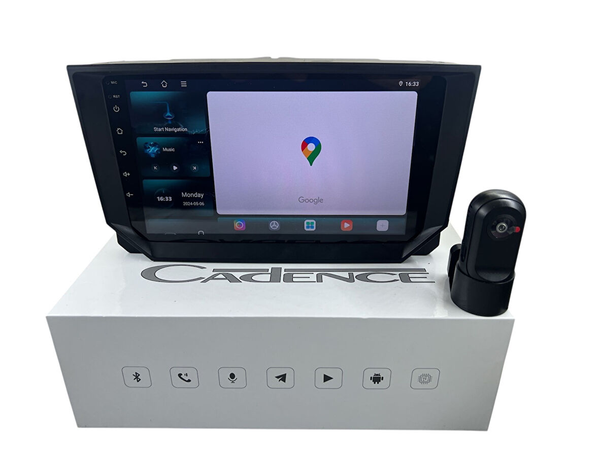 SEAT IBIZA 2018-2020  CADENCE R15 (DVR KAYIT CİHAZI HEDİYE) PRO OEM MULTİMEDİA