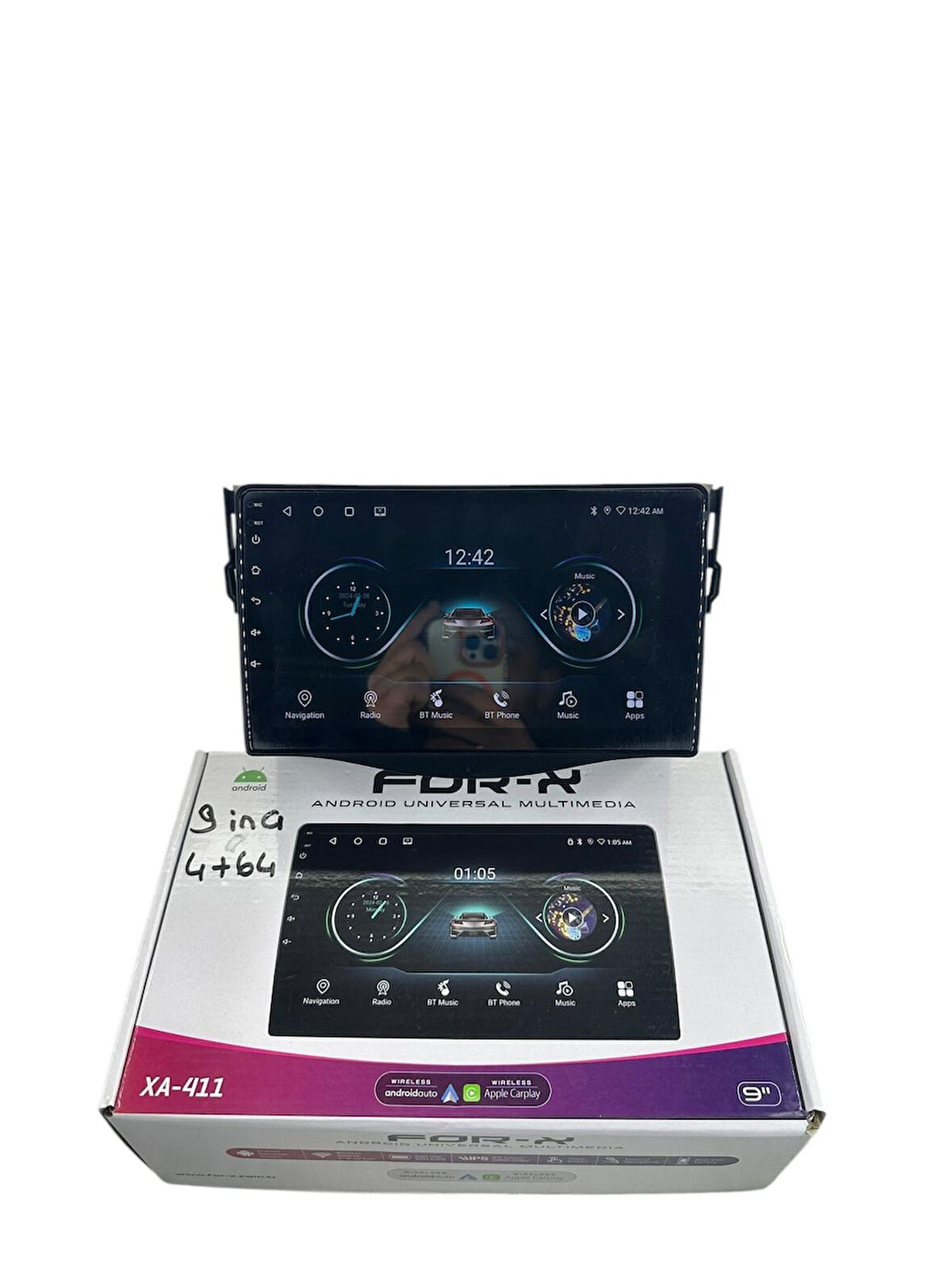 RAV4 2007-2012 FORX 4-64 PROFESYONEL OEM MULTİMEDİA