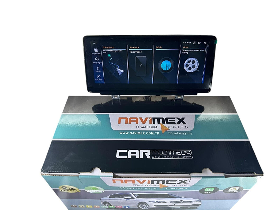 NAVİMEX BMW F10-F11 2013-2016 PROFESYONEL ANDROİD NBT EKRAN