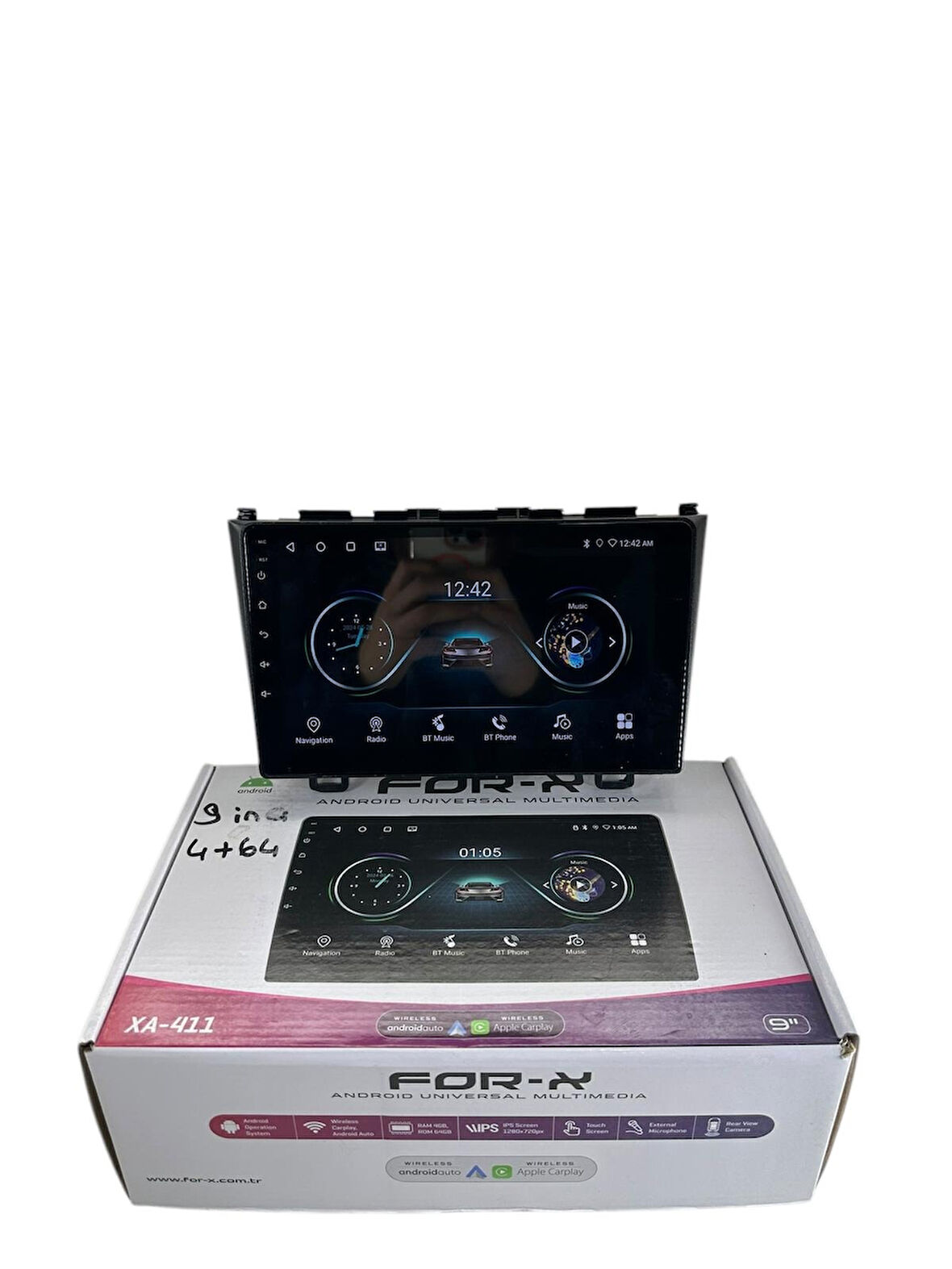 HONDA CRV 2007-2012 FORX 4-64 PROFESYONEL OEM MULTİMEDİA