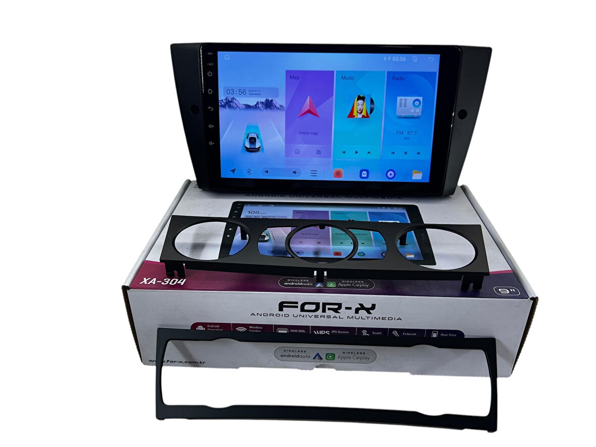 BMW E90 2005-2012 FORX 2-32 YENİ SERİ İŞLEMCİLİ PRO OEM MULTİMEDİA