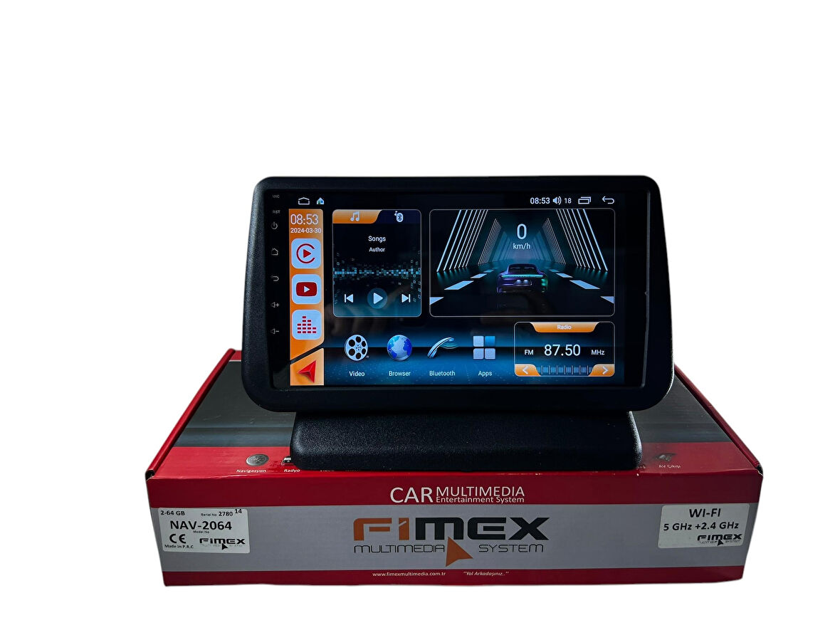 NİSSAN NOTE 2006-2012 FİMEX 2-64 DSPLİ PRO OEM MULTİMEDİA