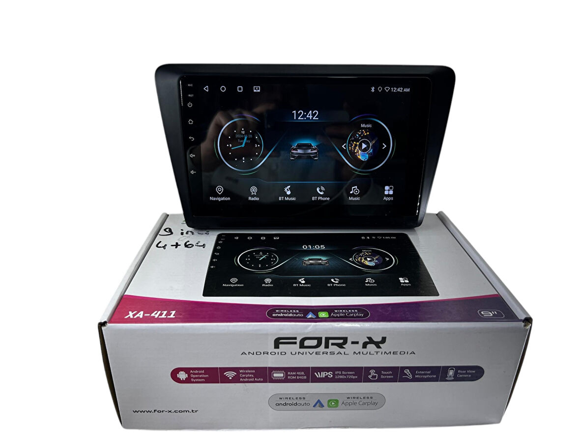 SKODA RAPİD 2013-2018 FORX 4-64 PROFESYONEL OEM MULTİMEDİA