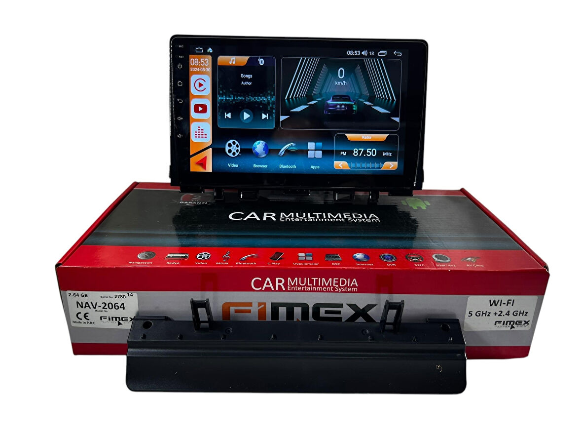 KİA RİO 2016-2022 FİMEX 2-64 DSPLİ PRO OEM MULTİMEDİA