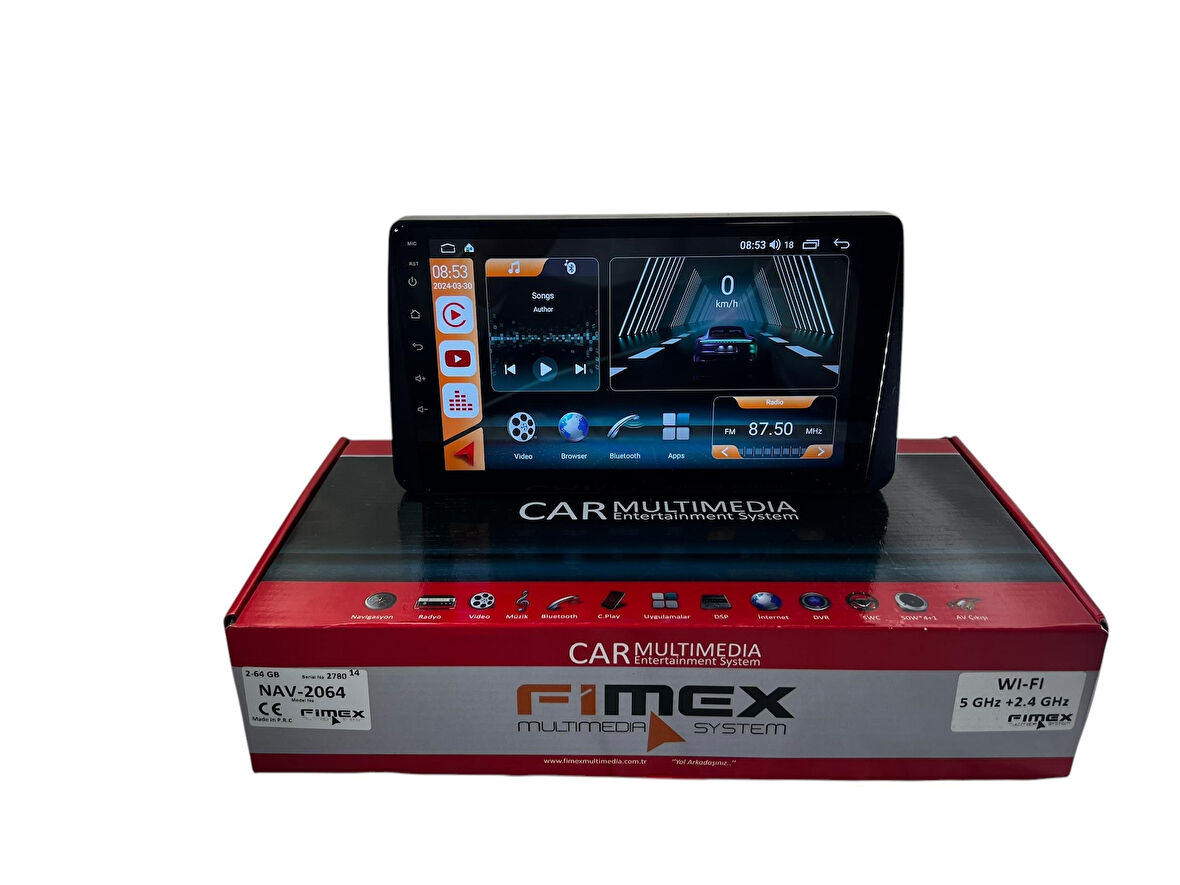FİAT EGEA CROSS 2016-2020 FİMEX 2-64 DSPLİ PRO OEM MULTİMEDİA