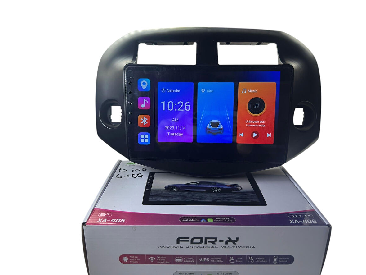 TOYOTA RAV4 2008-2012 FORX 4-64 PROFESYONEL OEM MULTİMEDİA