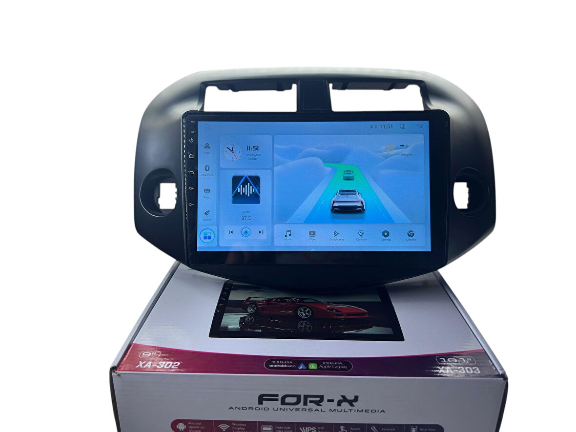 TOYOTA RAV4 2008-2012 FORX 2-32 YENİ SERİ İŞLEMCİLİ PRO OEM MULTİMEDİA