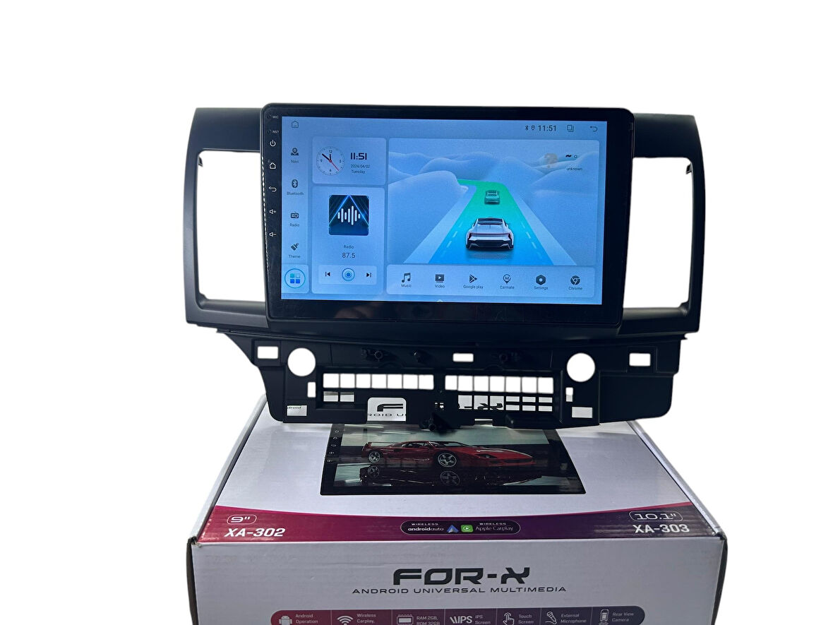 MİTSUBİSHİ LANCER 2010 FORX 2-32 YENİ SERİ İŞLEMCİLİ PRO OEM MULTİMEDİA