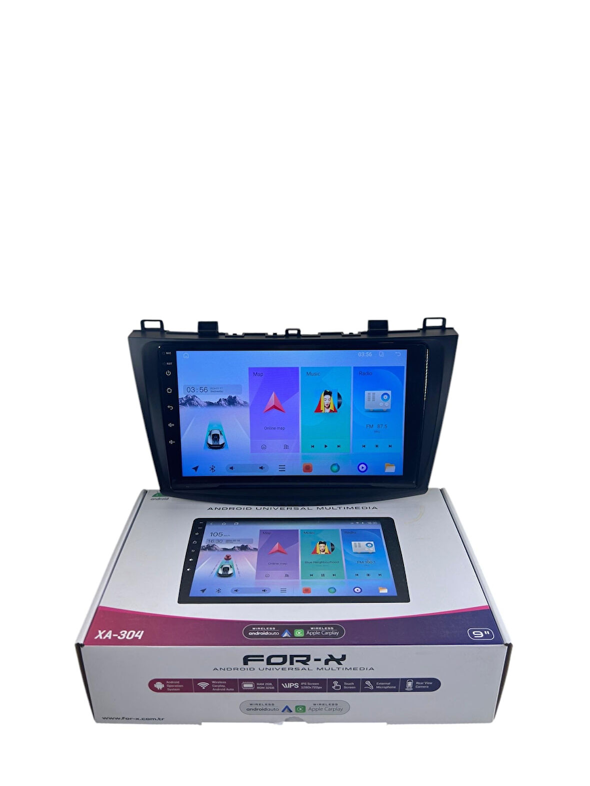 MAZDA 3 2010-2013 FORX 2-32 YENİ SERİ İŞLEMCİLİ PRO OEM MULTİMEDİA