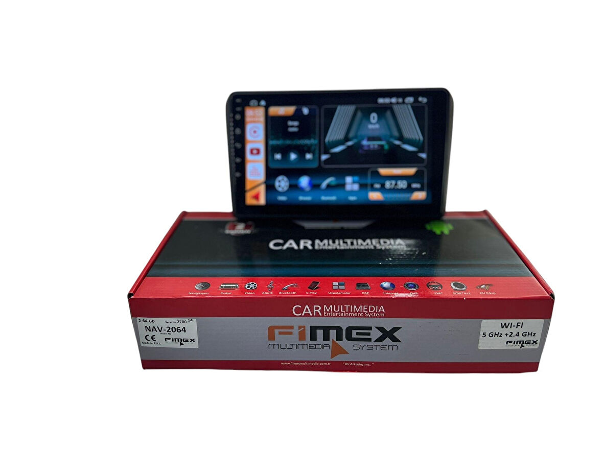 AUDİ A3 2003-2012 FİMEX 2-64 DSPLİ PRO OEM MULTİMEDİA