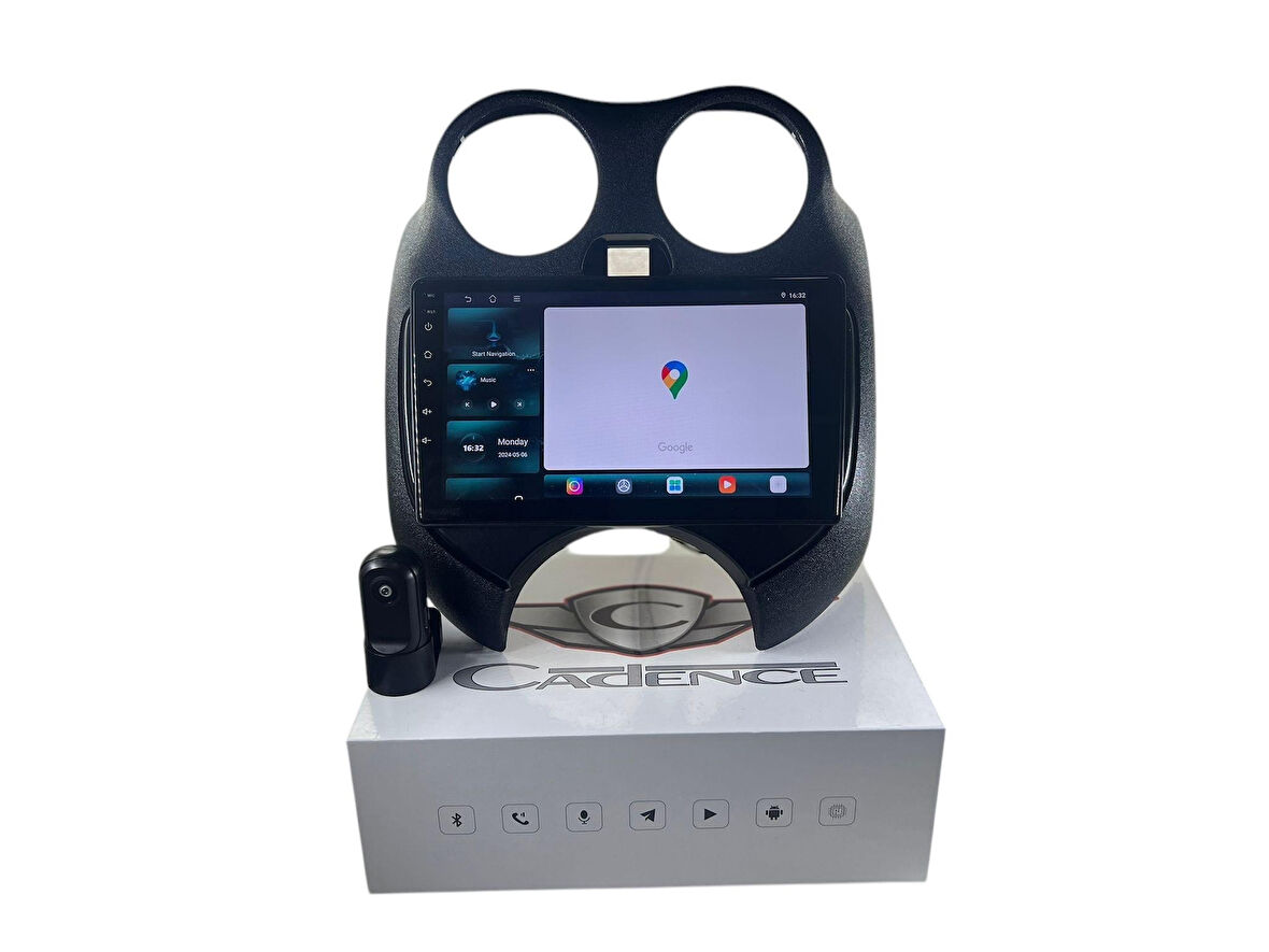NİSSAN MİCRA 2010-2013 CADENCE R15 (DVR KAYIT CİHAZI HEDİYE) PRO OEM MULTİMEDİA