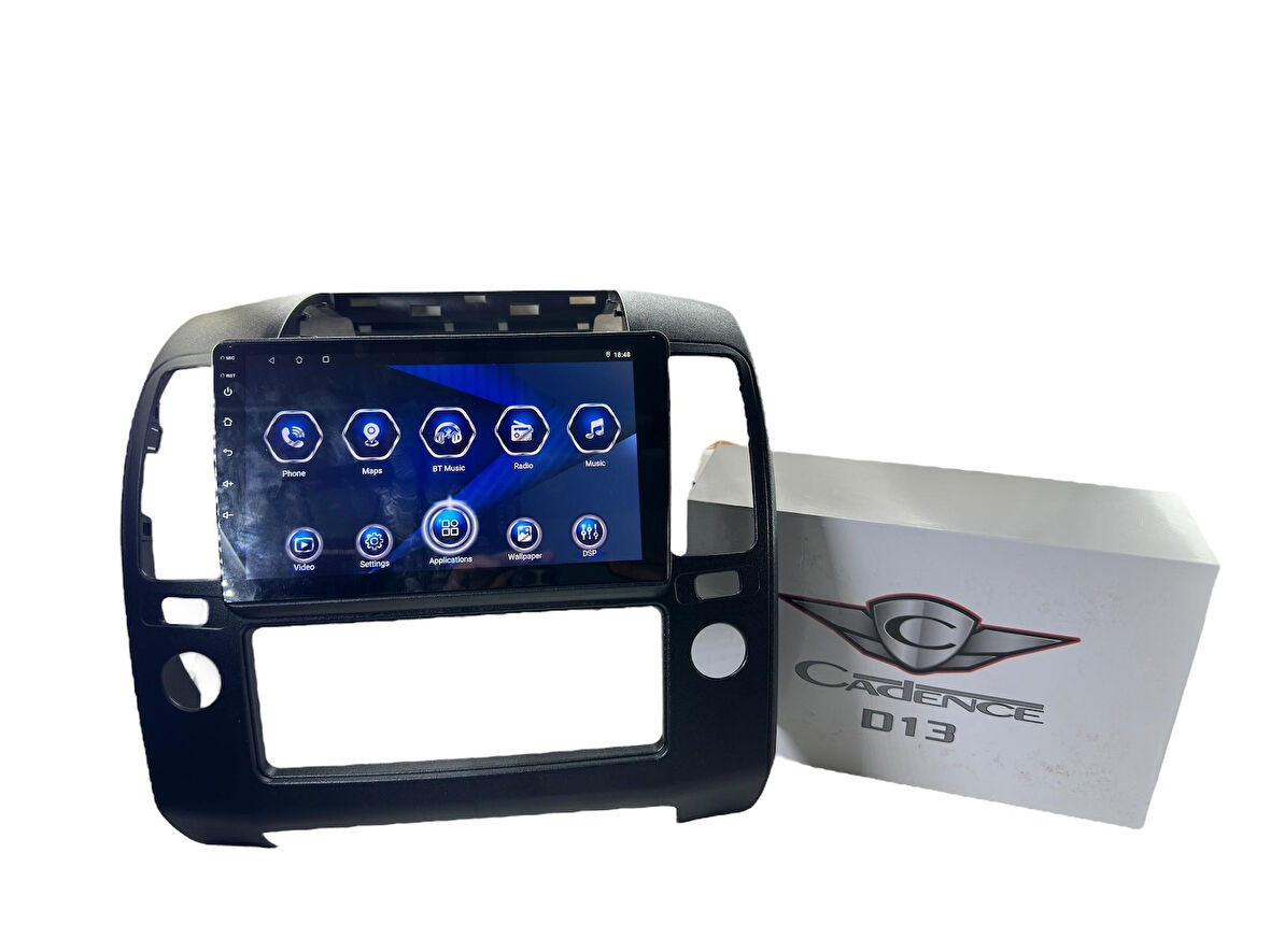 NİSSAN NAVARA 2006-2010 CADENCE D13 YENİ SERİ İŞLEMCİLİ PRO OEM MULTİMEDİA
