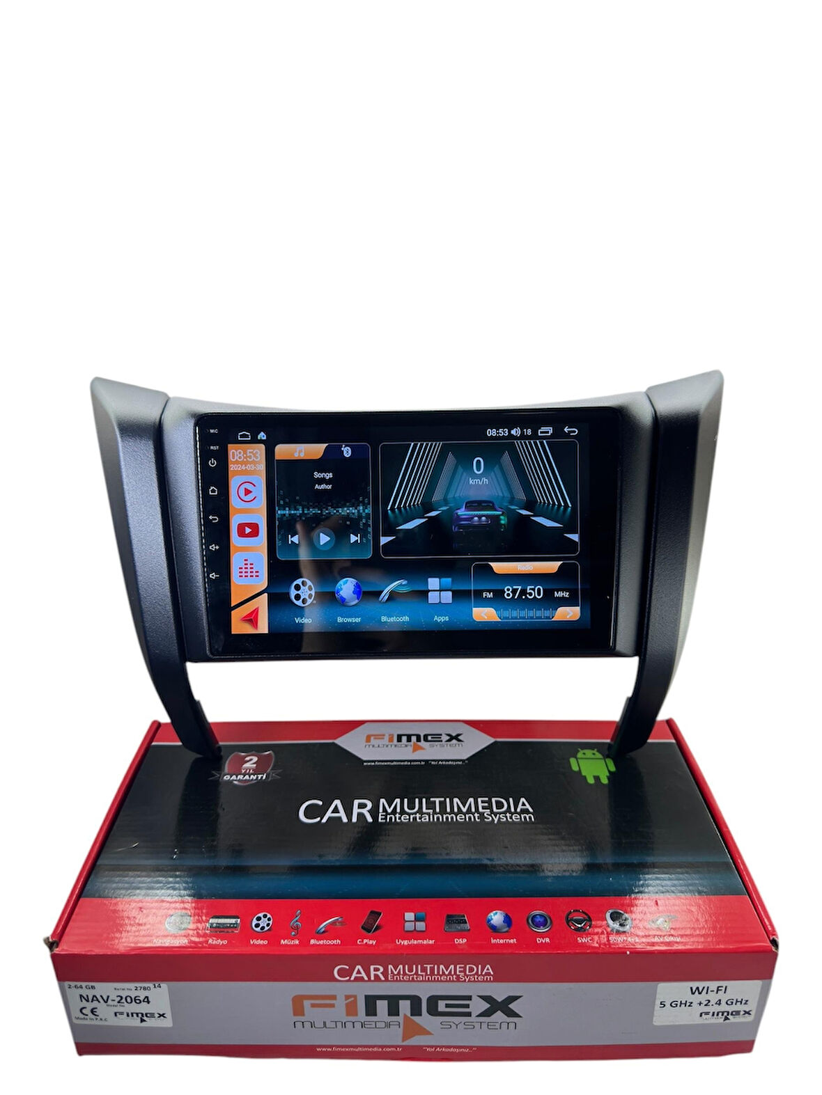 NİSSAN NAVARA 2016-2021 FİMEX 2-64 DSPLİ PRO OEM MULTİMEDİA