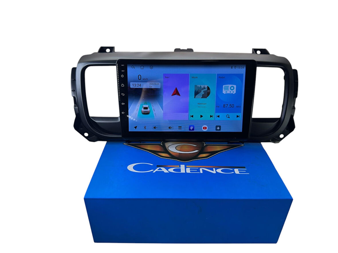 CİTROEN JUMPY 2017-2022 CADENCE 6-128 (SİM KARTLI) 360 CAM DESTEKLİ PRO OEM MULTİMEDİA
