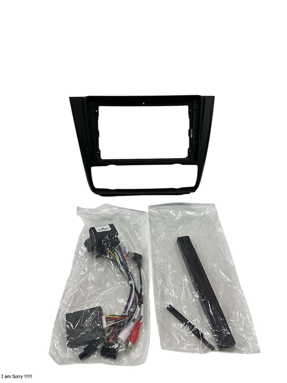 BMW E87 ANALOG 9'' Multimedya Çerçevesi (Yüksek kalite)