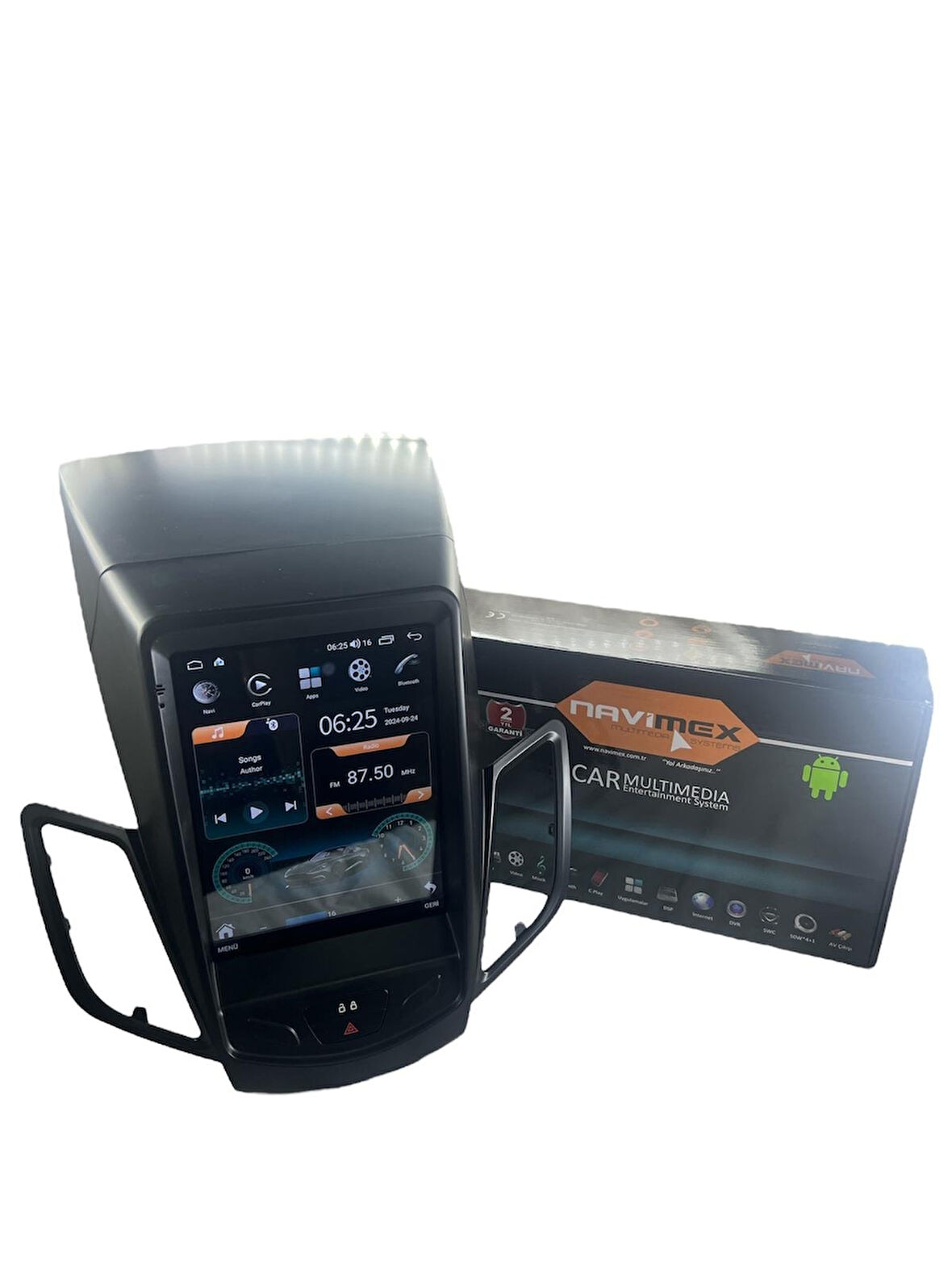 FORD FİESTA 2009-2014 NAVİMEX SAMSUNG İŞLEMCİLİ (FANLI) PROFESYONEL TESLA OEM MULTİMEDİA
