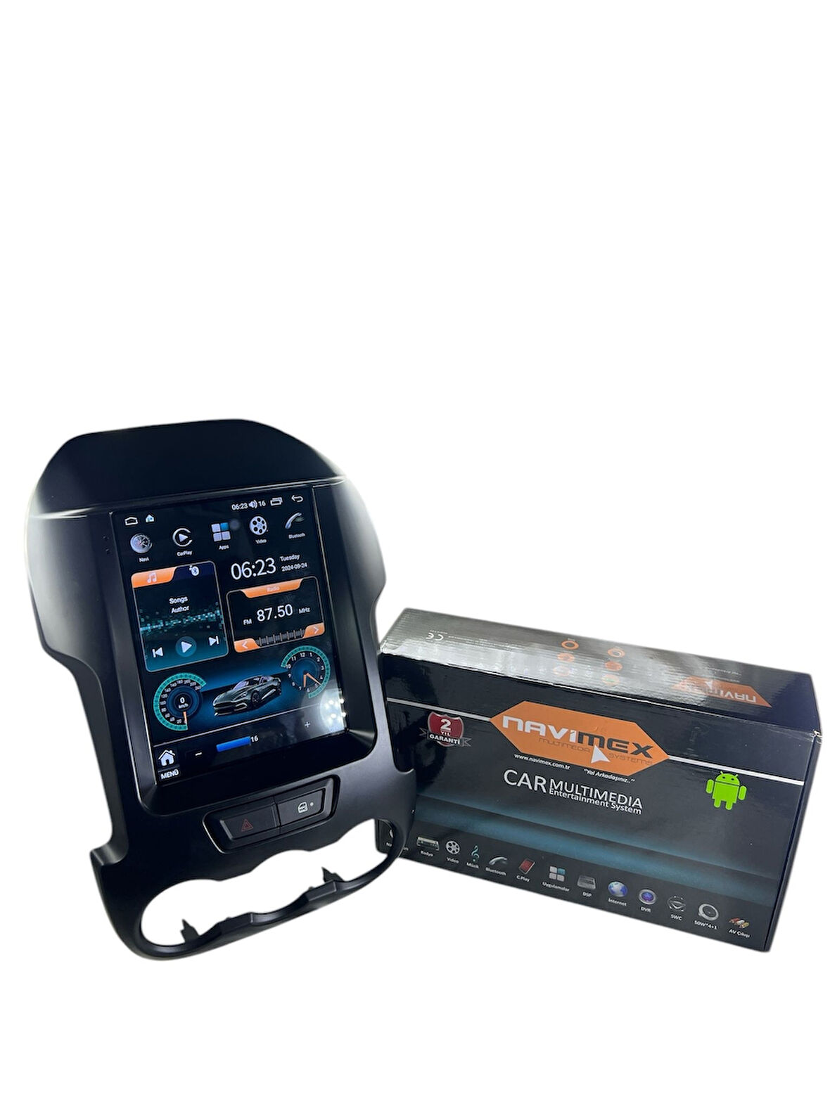 FORD RANGER 2012-2018 NAVİMEX SAMSUNG İŞLEMCİLİ (FANLI) PROFESYONEL TESLA OEM MULTİMEDİA