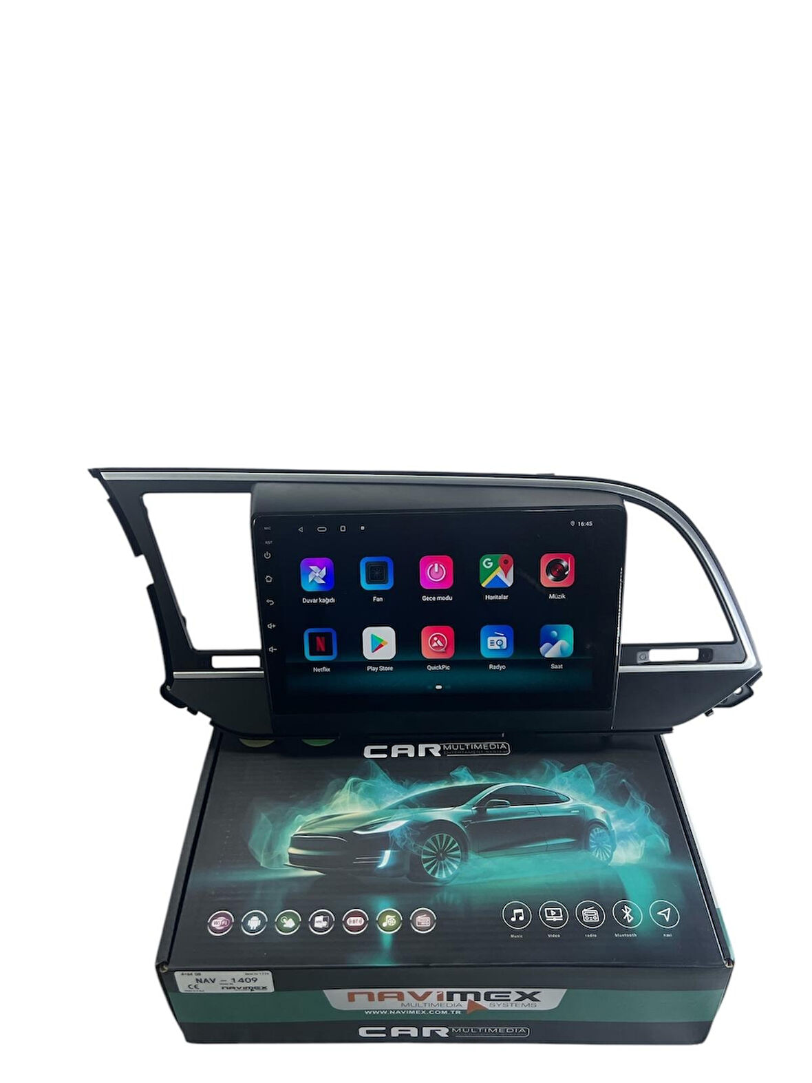HYUNDAİ ELENTRA 2015-2018 NAVİMEX SAMSUNG İŞLEMCİLİ (FANLI) PROFESYONEL OEM MULTİMEDİA