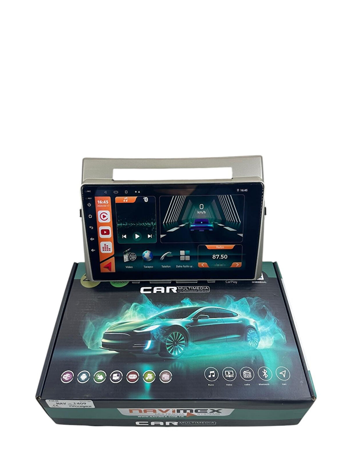 TOYOTA VERSO 2004-2009 NAVİMEX 6-128 (FANLI) PROFESYONEL OEM MULTİMEDİA