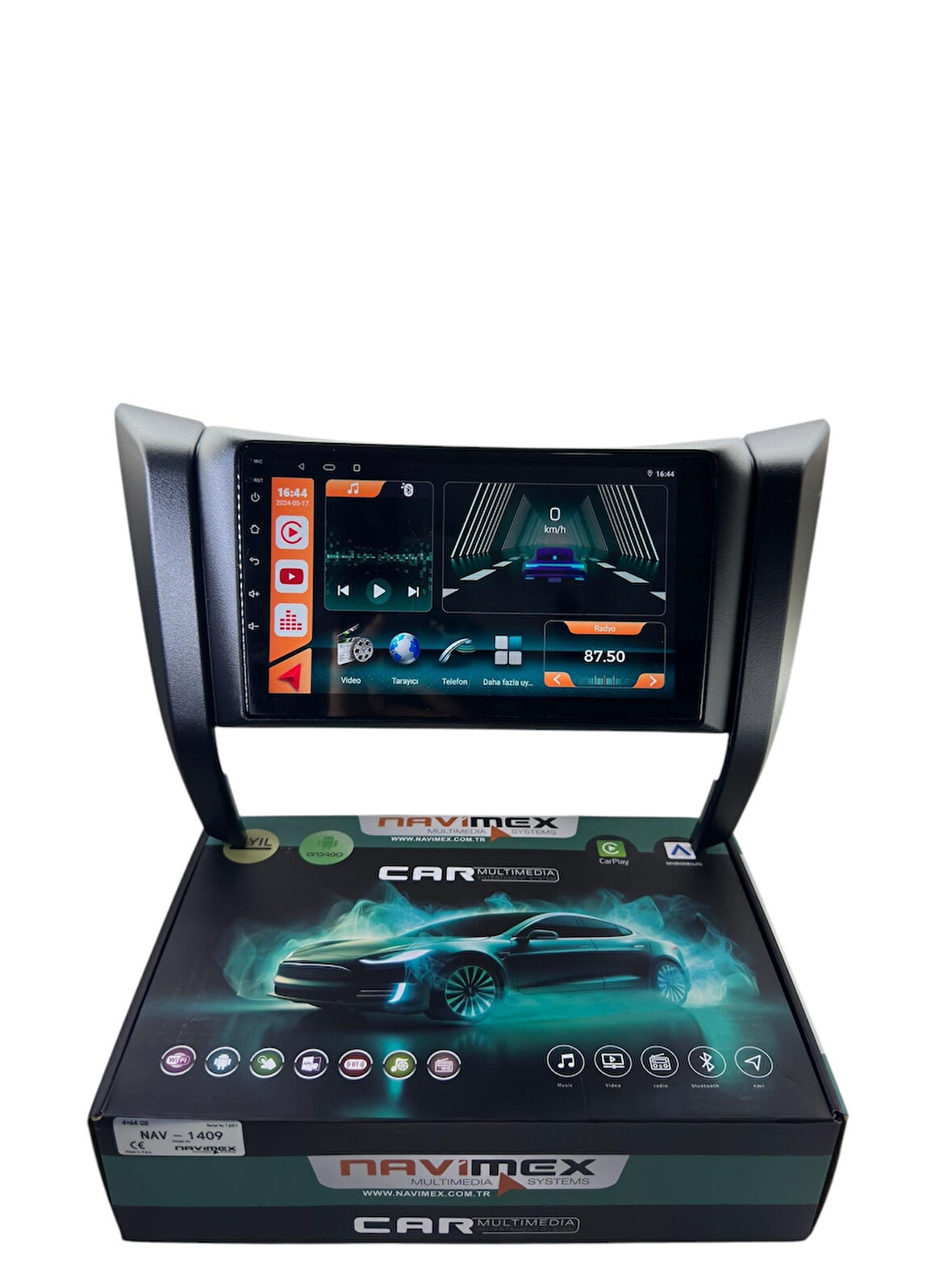 NİSSAN NAVARA 2016-2021 NAVİMEX 6-128 (FANLI) PROFESYONEL OEM MULTİMEDİA