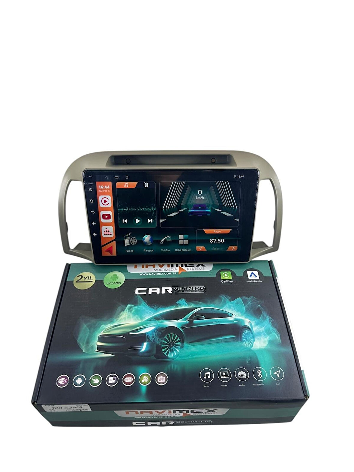 Nissan Micra 2002-2010 NAVİMEX 6-128 (FANLI) PROFESYONEL OEM MULTİMEDİA