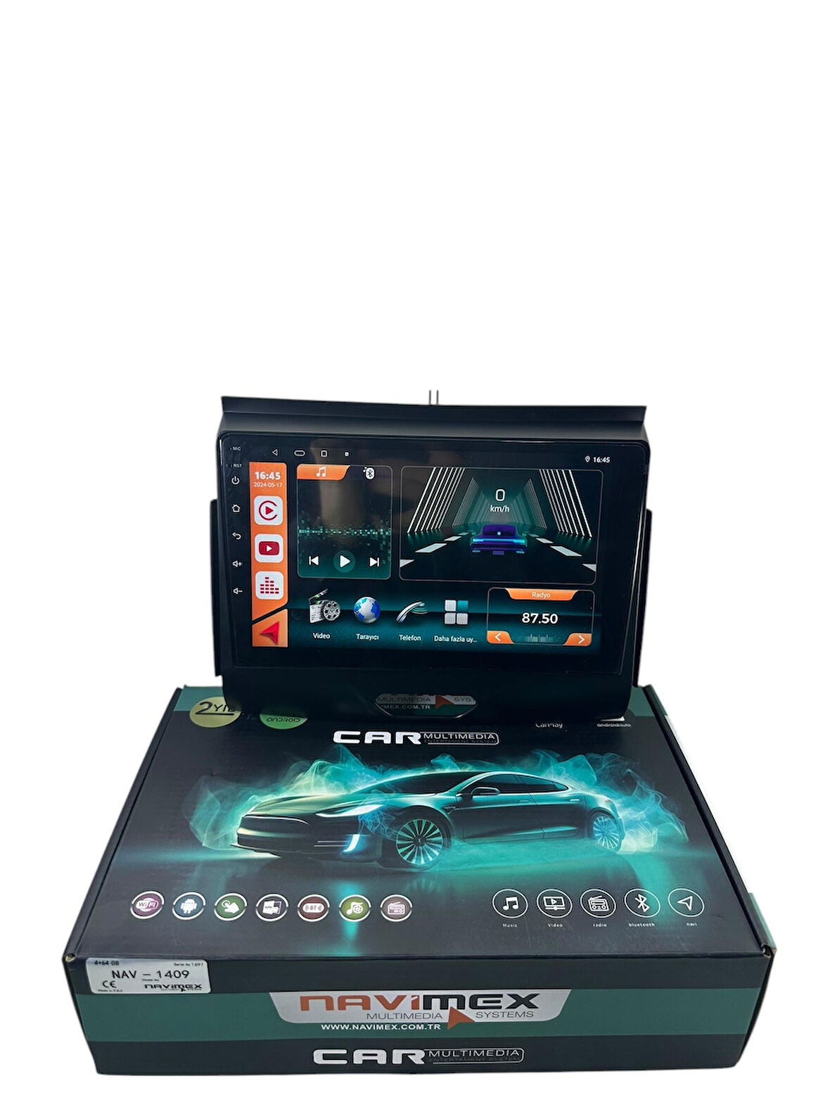 FORD RANGER 2016-2022 NAVİMEX 6-128 (FANLI) PROFESYONEL OEM MULTİMEDİA