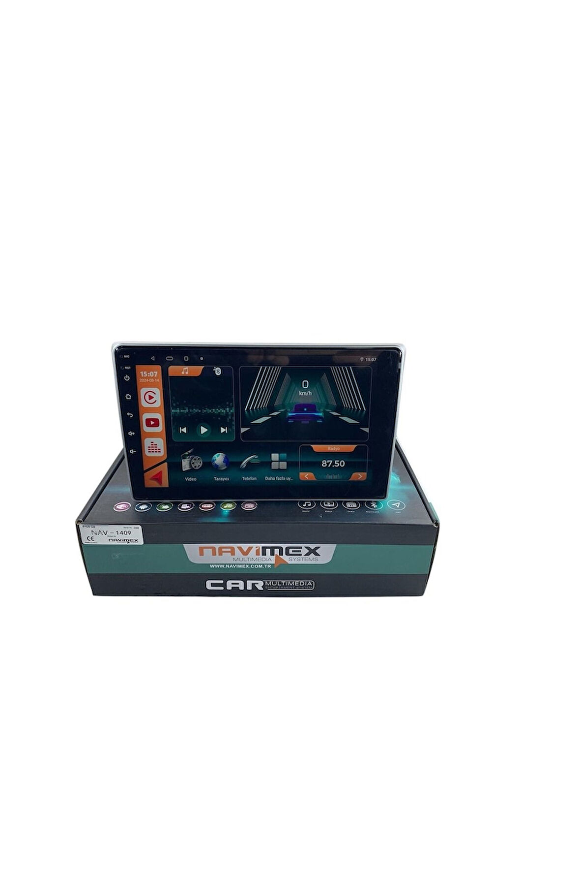 2004-2008 Uyumlu TOYOTA AVENSİS NAVİMEX 6-128 (FANLI) PROFESYONEL OEM MULTİMEDİA