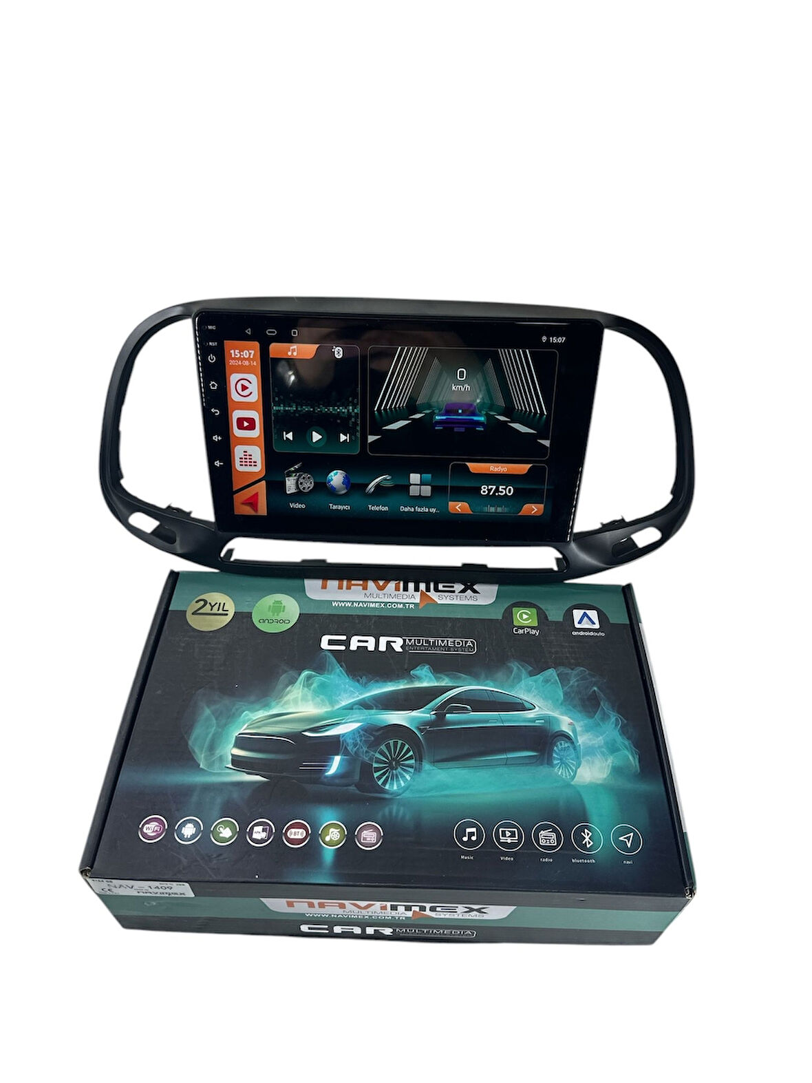 FİAT DOBLO 2015-2020 NAVİMEX 6-128 (FANLI) PROFESYONEL OEM MULTİMEDİA