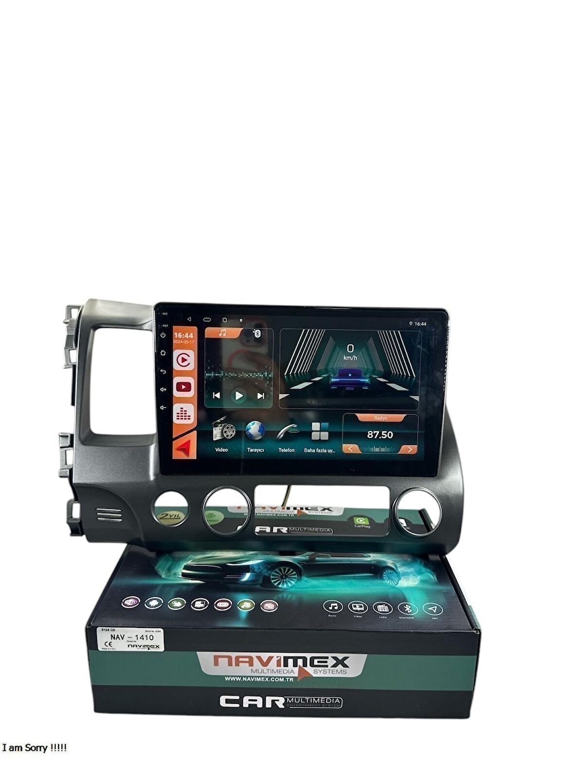 HONDA CİVİC 2006-2011 NAVİMEX 6-128 (FANLI) PROFESYONEL OEM MULTİMEDİA